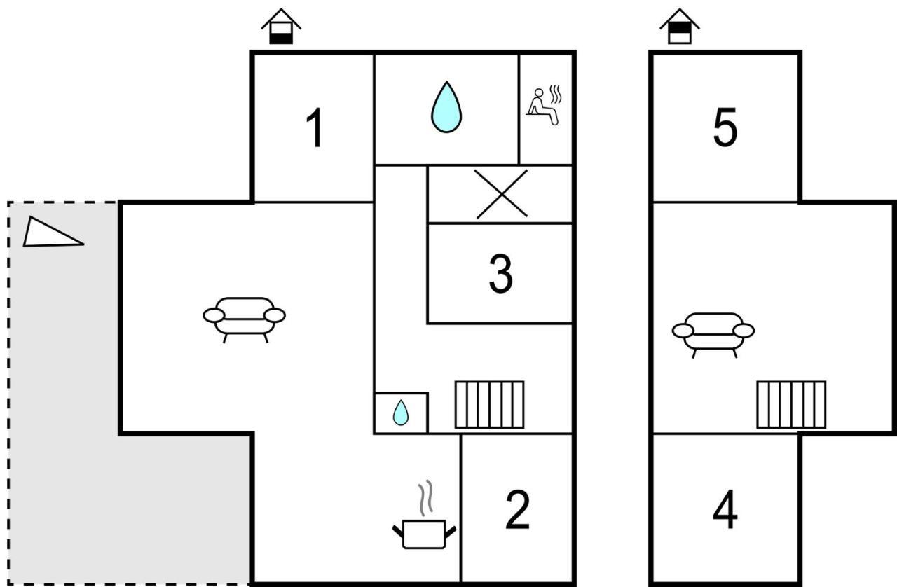 5 Bedroom Nice Home In Matredal Eksteriør billede